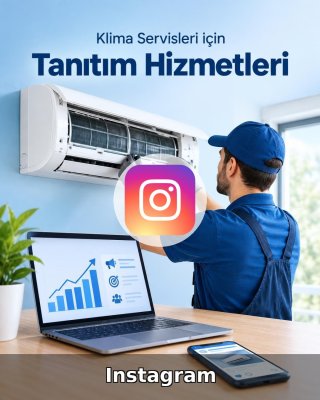 Klima Servisi Instagram Yönetimi