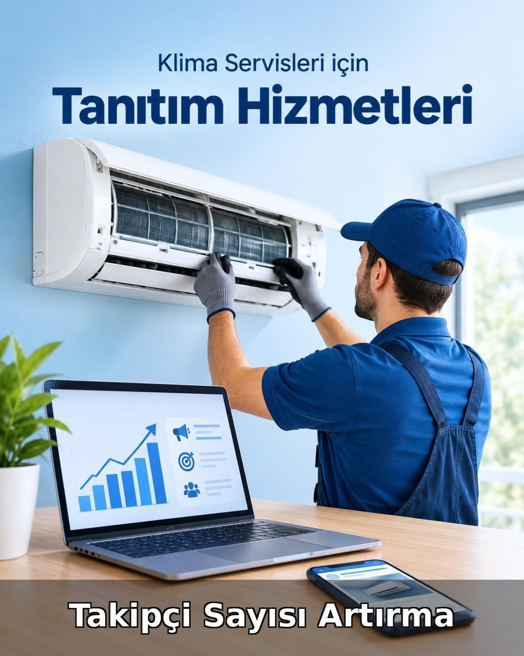 Klima Servisi Takipçi Sayısı Artırma