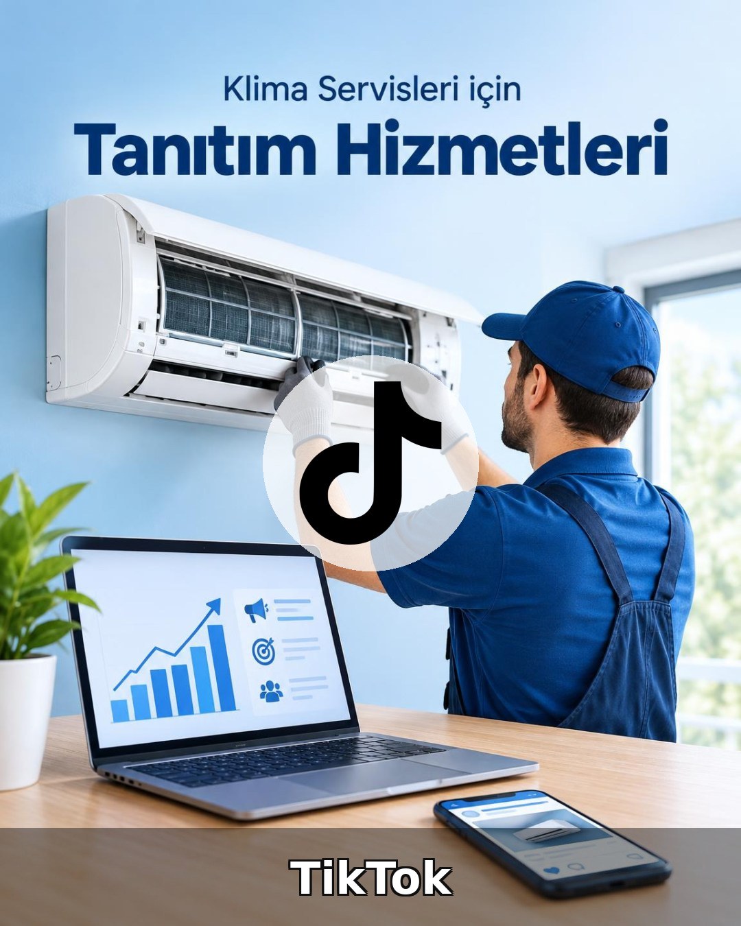 Klima Servisi TikTok Yönetimi