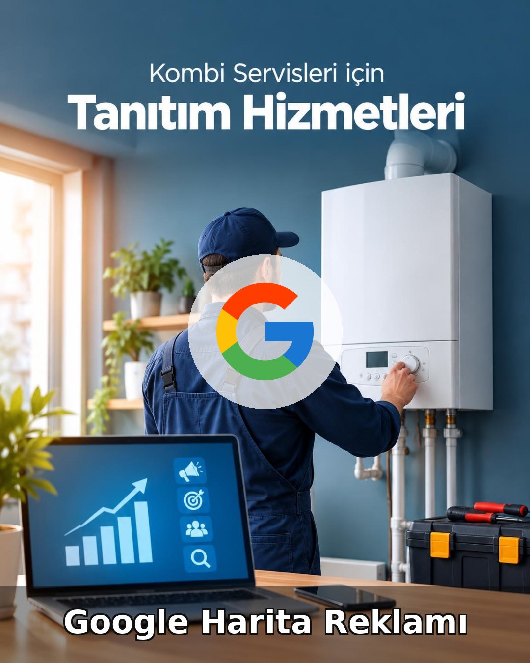 Kombi Servisi Google Harita Reklamı