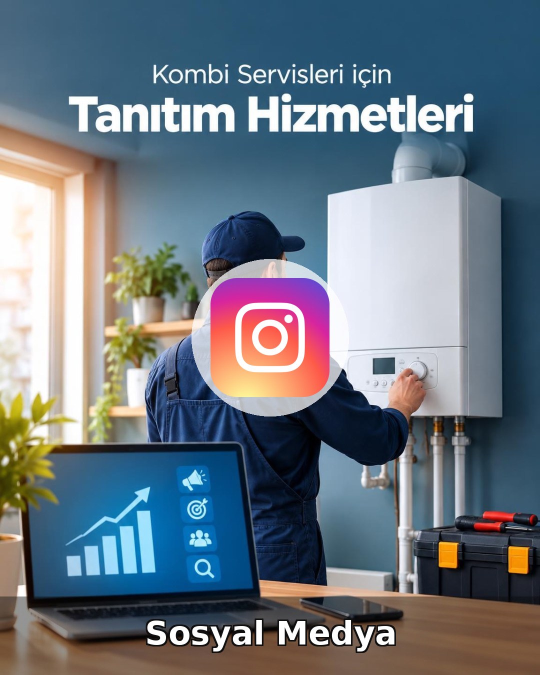 Kombi Servisi Sosyal Medya Yönetimi