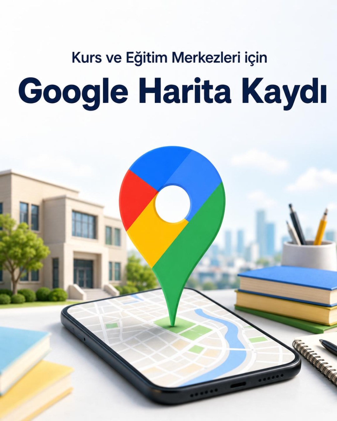 Kurs ve Eğitim Merkezi Google Harita Kaydı