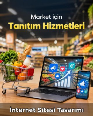 Market İnternet Sitesi Tasarımı (Web Tasarım)