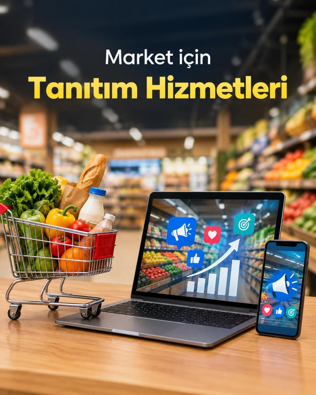 Markete Özel Tanıtım Hizmetleri