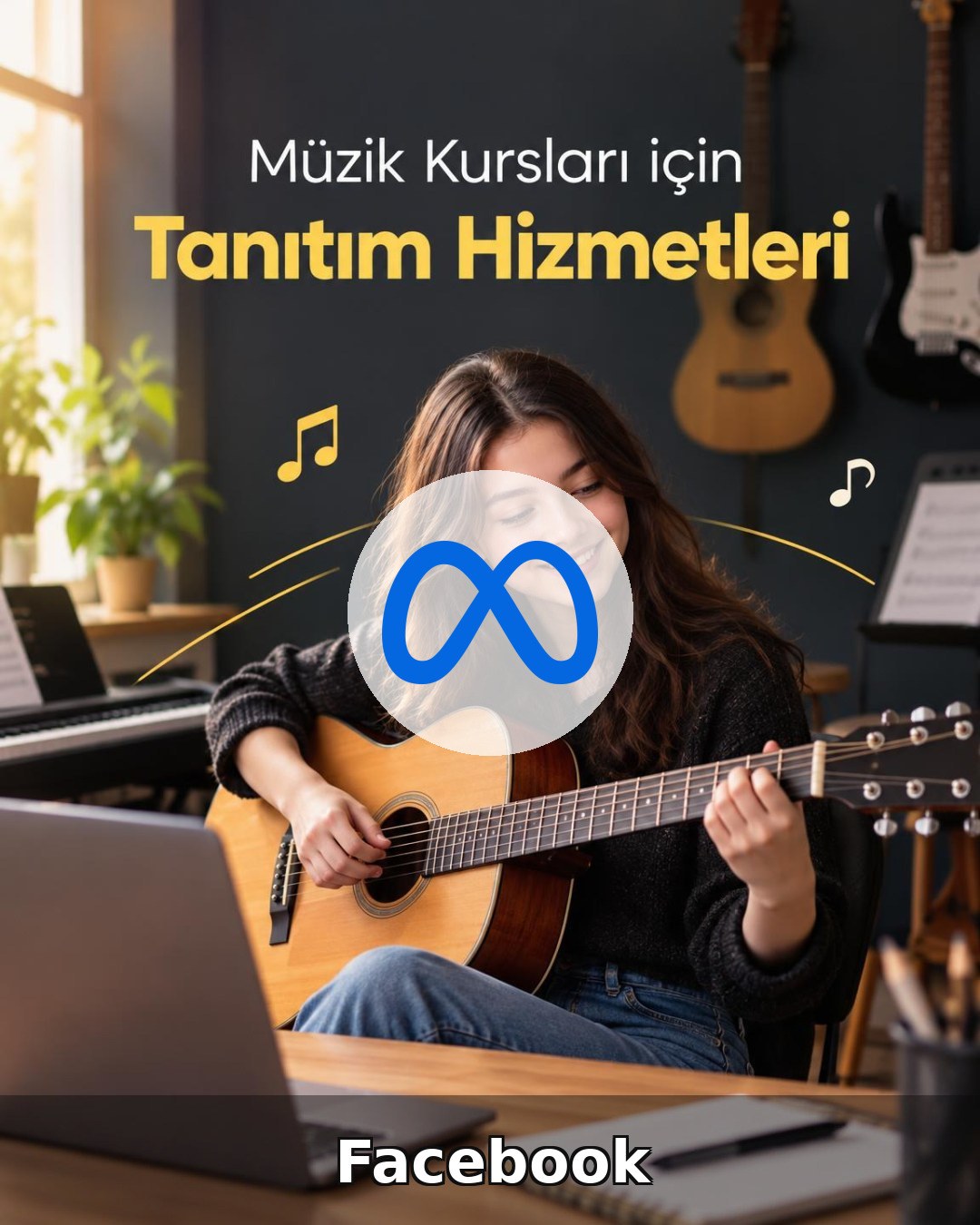 Müzik Kursu Facebook Yönetimi