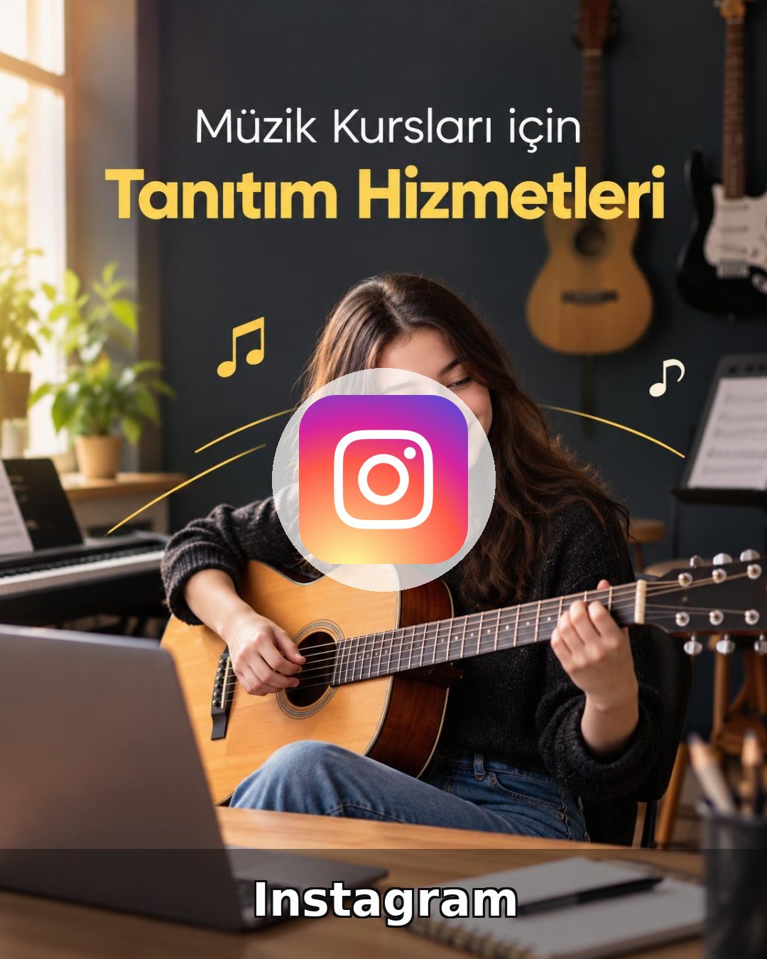 Müzik Kursu Instagram Yönetimi