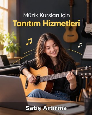 Müzik Kursu Satış Artırma