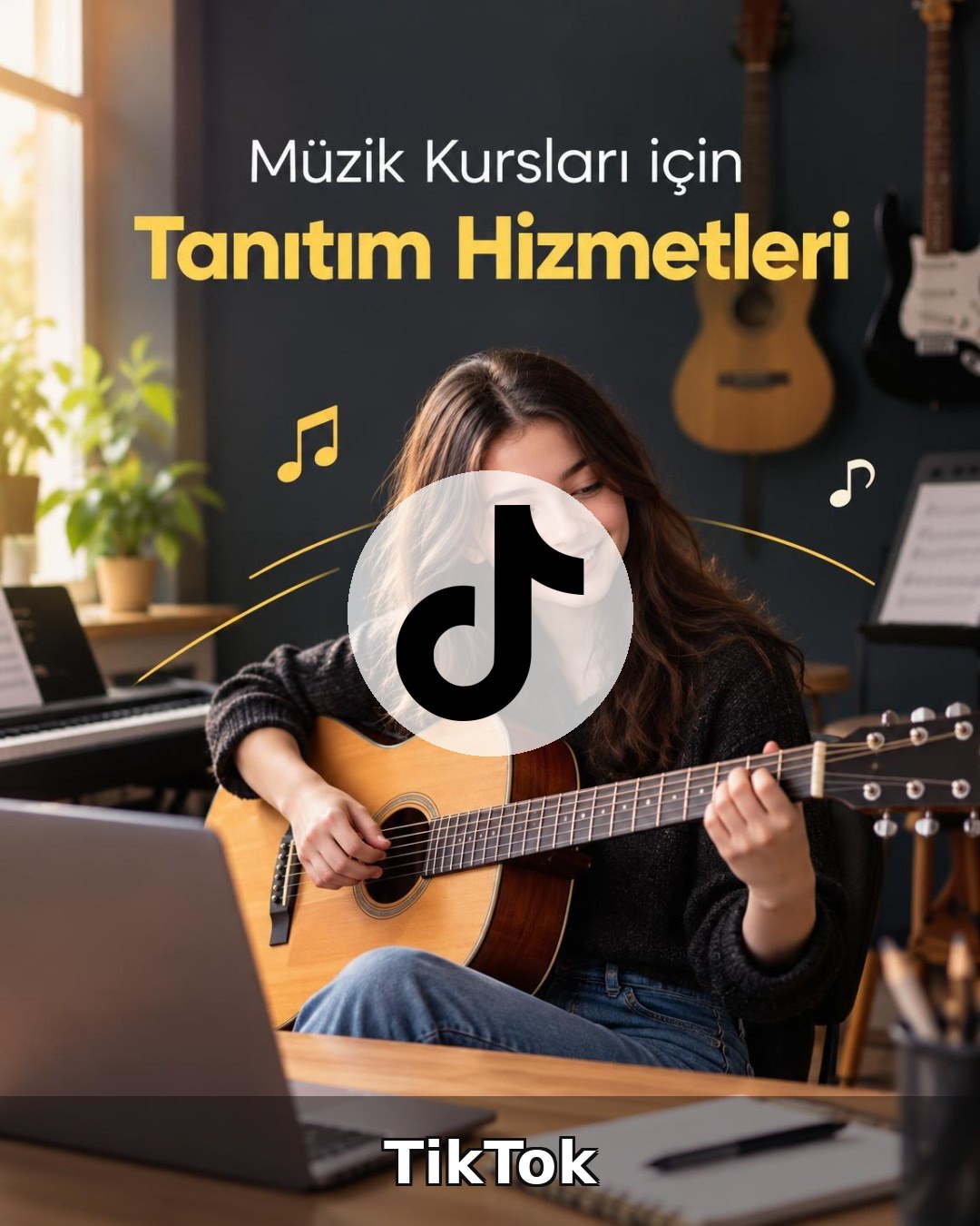 Müzik Kursu TikTok Yönetimi