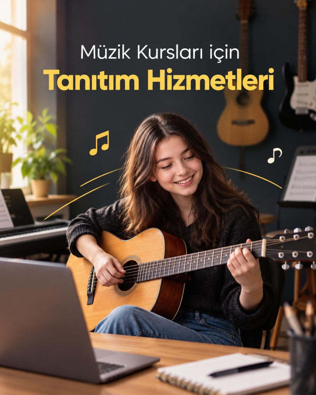Müzik Kurslarına Özel Tanıtım Hizmetleri