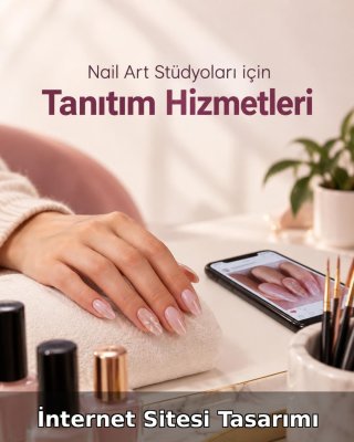 Nail Art Stüdyosu İnternet Sitesi Tasarımı (Web Tasarım)