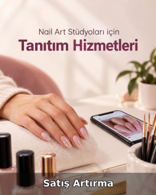 Nail Art Stüdyosu Satış Artırma