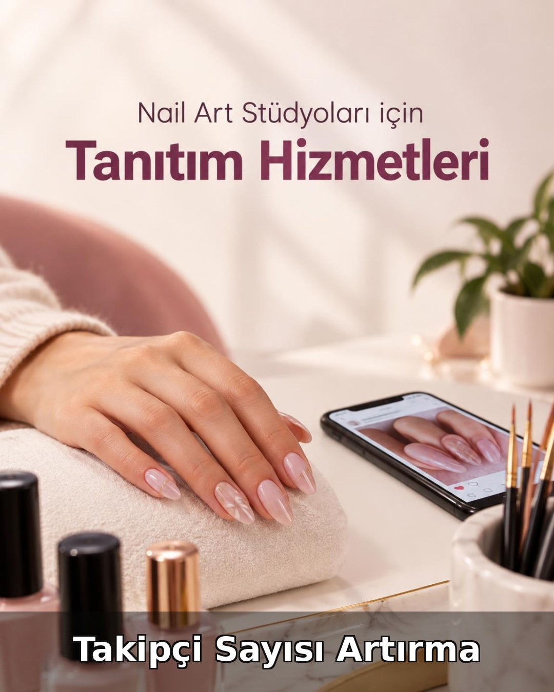 Nail Art Stüdyosu Takipçi Sayısı Artırma