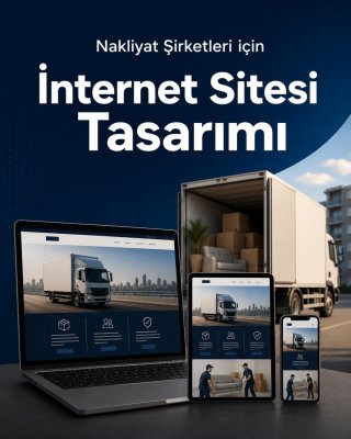 Nakliyat Şirketi İnternet Sitesi Tasarımı (Web Tasarım)