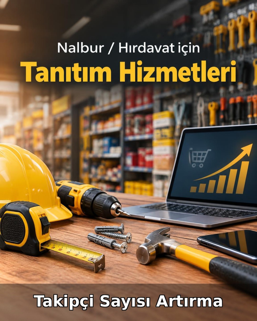 Nalbur / Hırdavat Takipçi Sayısı Artırma