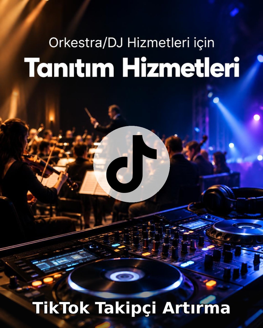 Orkestra/DJ Hizmeti TikTok Takipçi Artırma