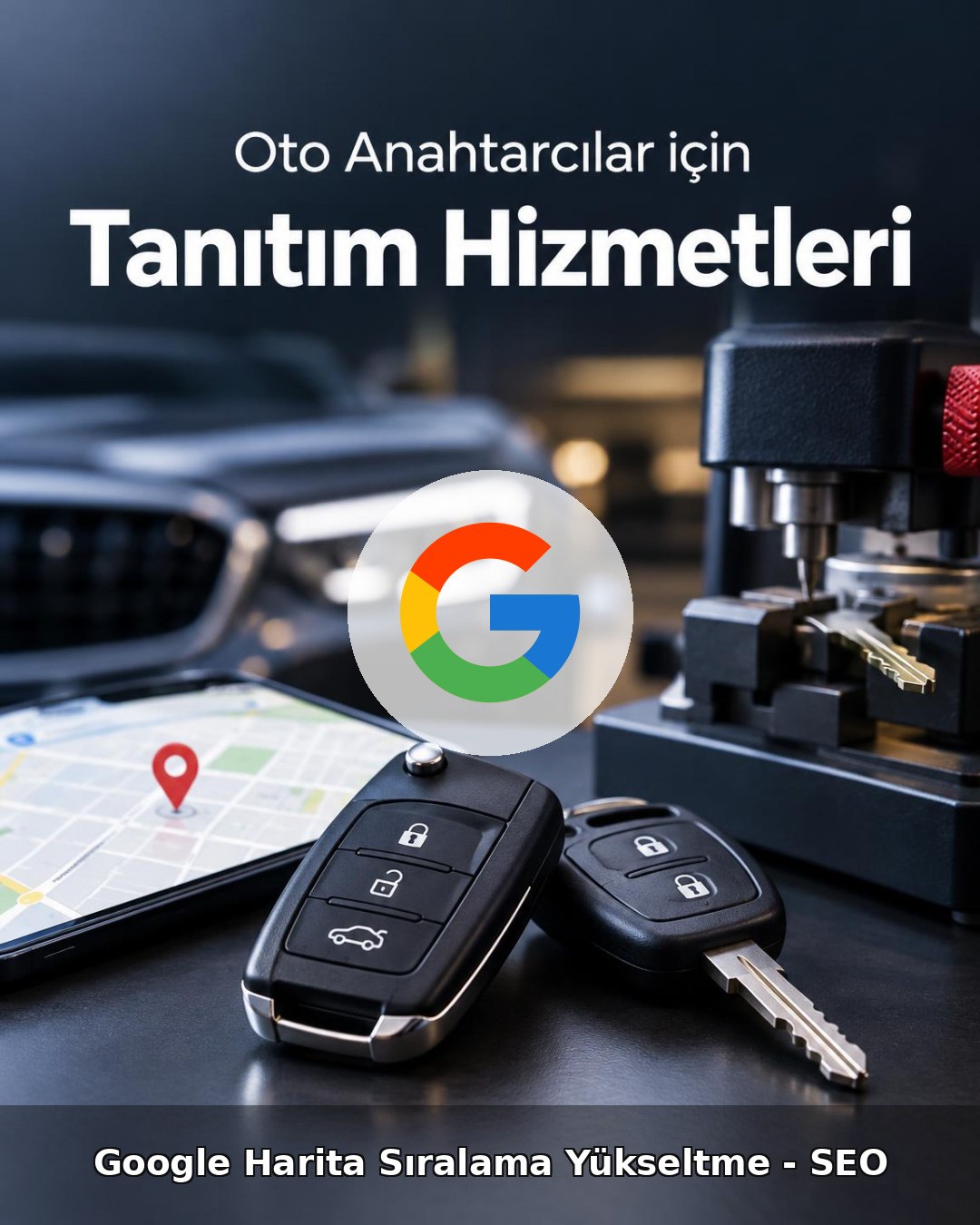 Oto Anahtar Google Harita Sıralama Yükseltme - SEO