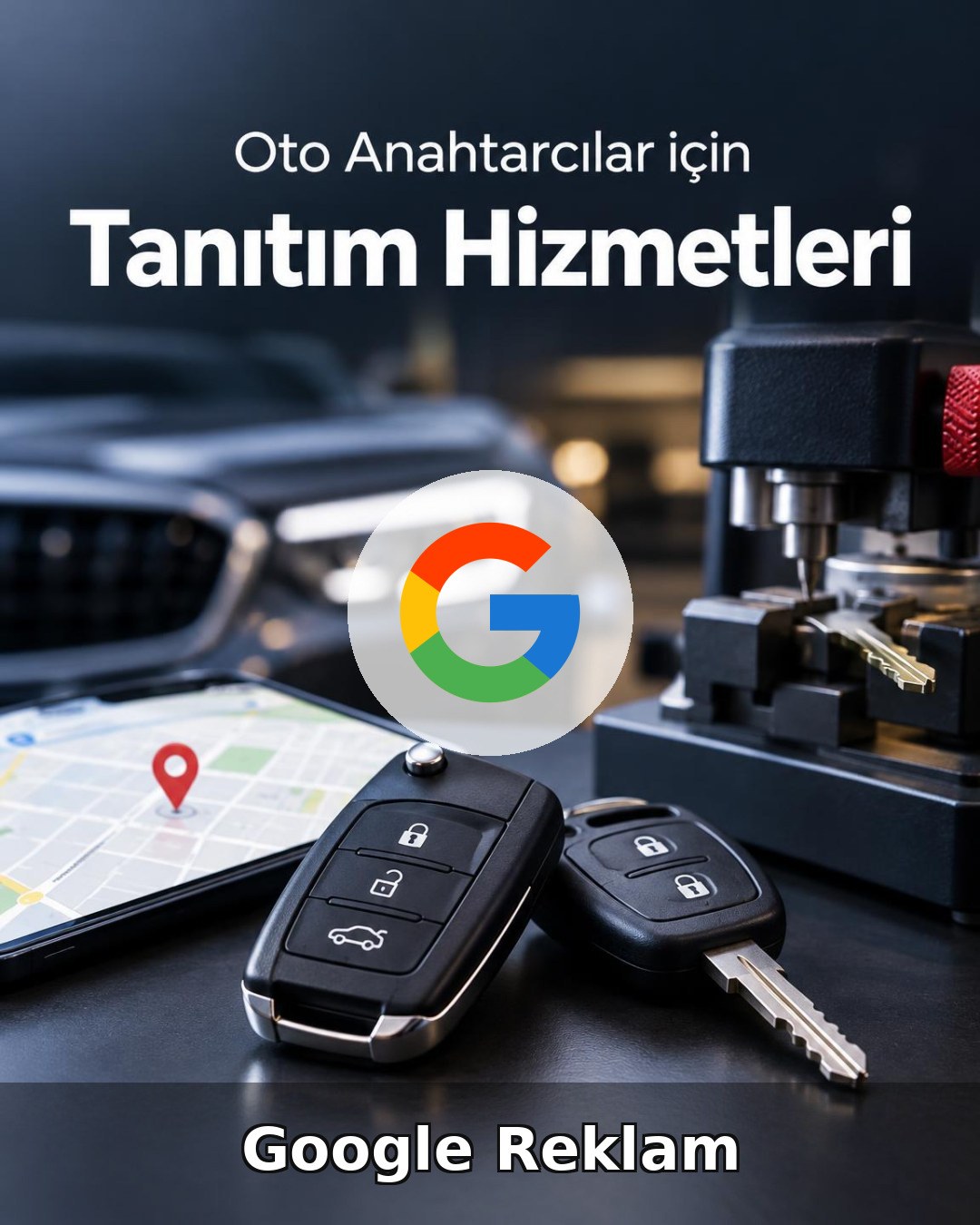 Oto Anahtar Google Reklam Yönetimi
