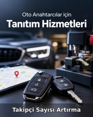 Oto Anahtar Takipçi Sayısı Artırma