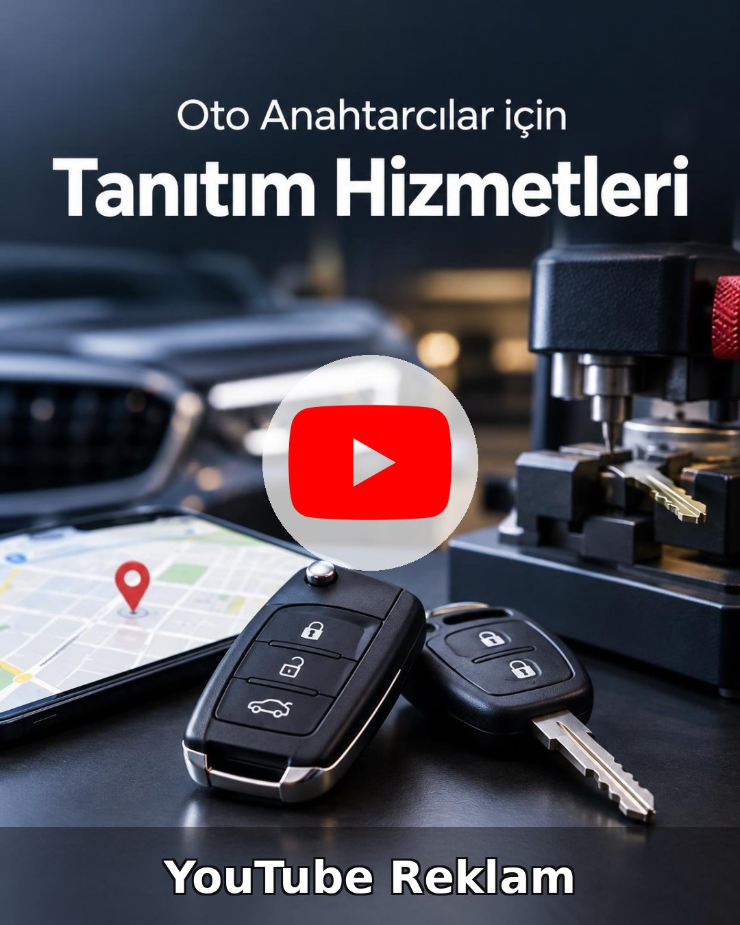 Oto Anahtar YouTube Reklam Yönetimi