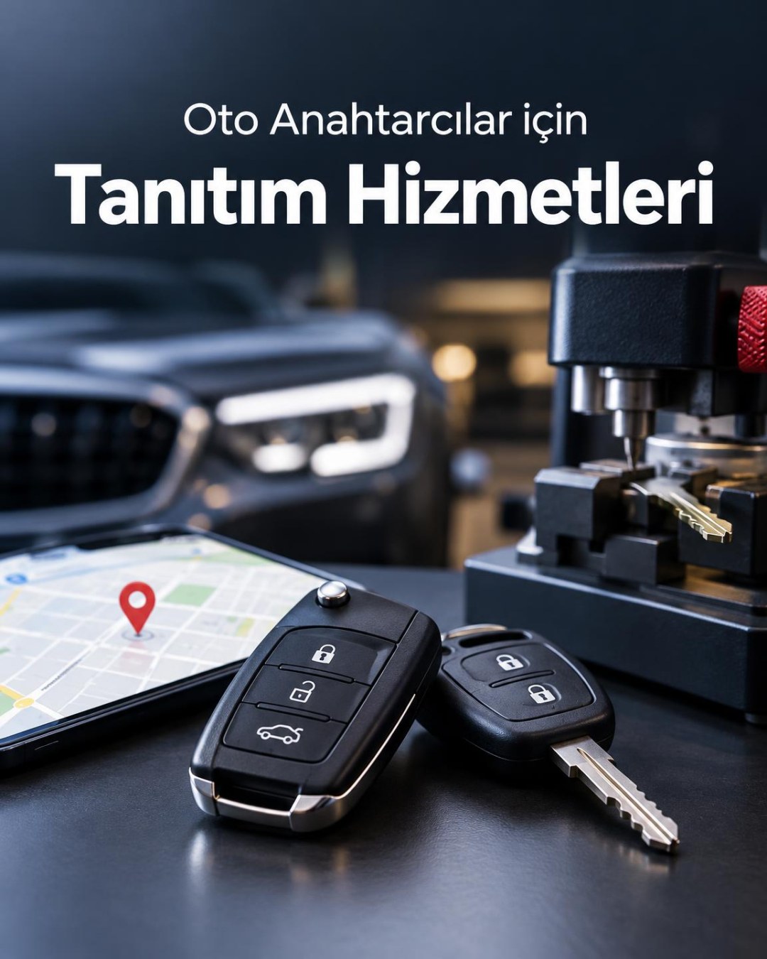 Oto Anahtarcılara Özel Tanıtım Hizmetleri