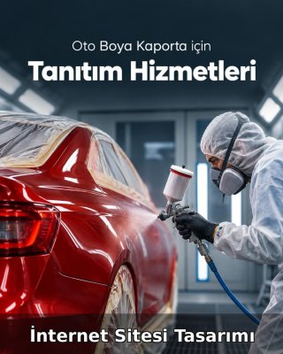 Oto Boya Kaporta İnternet Sitesi Tasarımı (Web Tasarım)