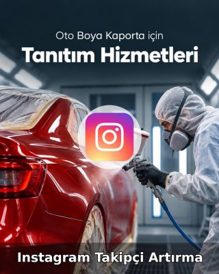 Oto Boya Kaporta Instagram Takipçi Artırma