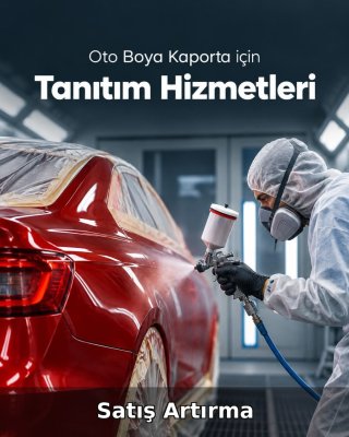 Oto Boya Kaporta Satış Artırma