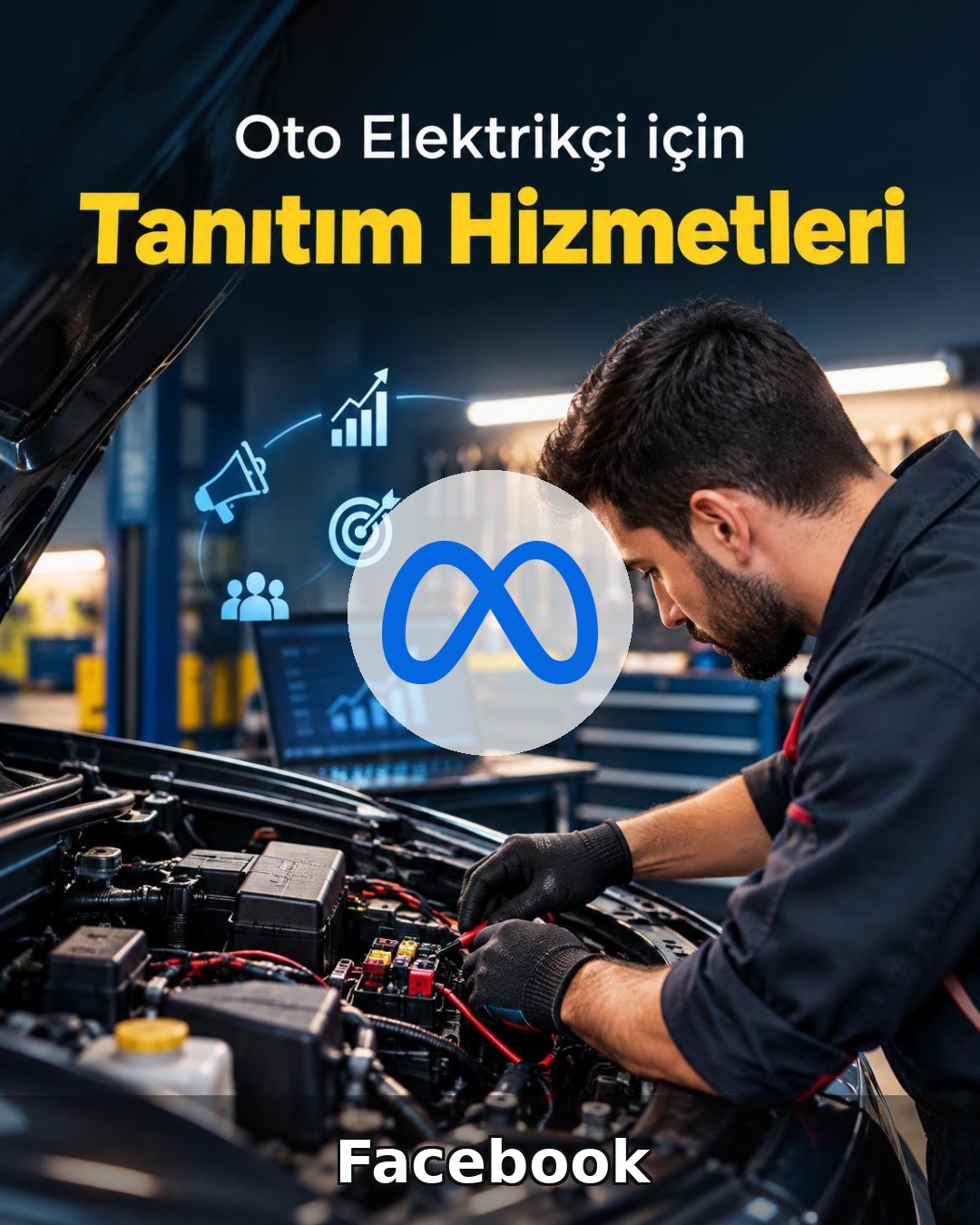 Oto Elektrik Facebook Yönetimi