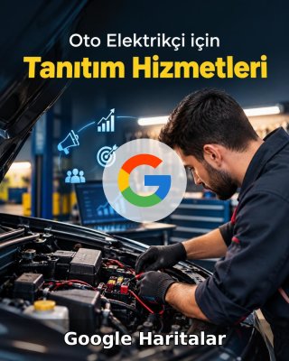 Oto Elektrik Google Harita Yönetimi