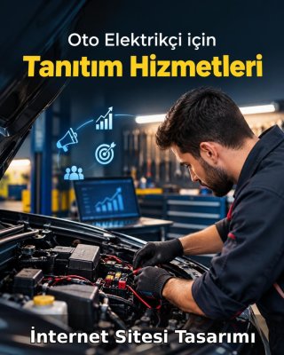 Oto Elektrik İnternet Sitesi Tasarımı (Web Tasarım)
