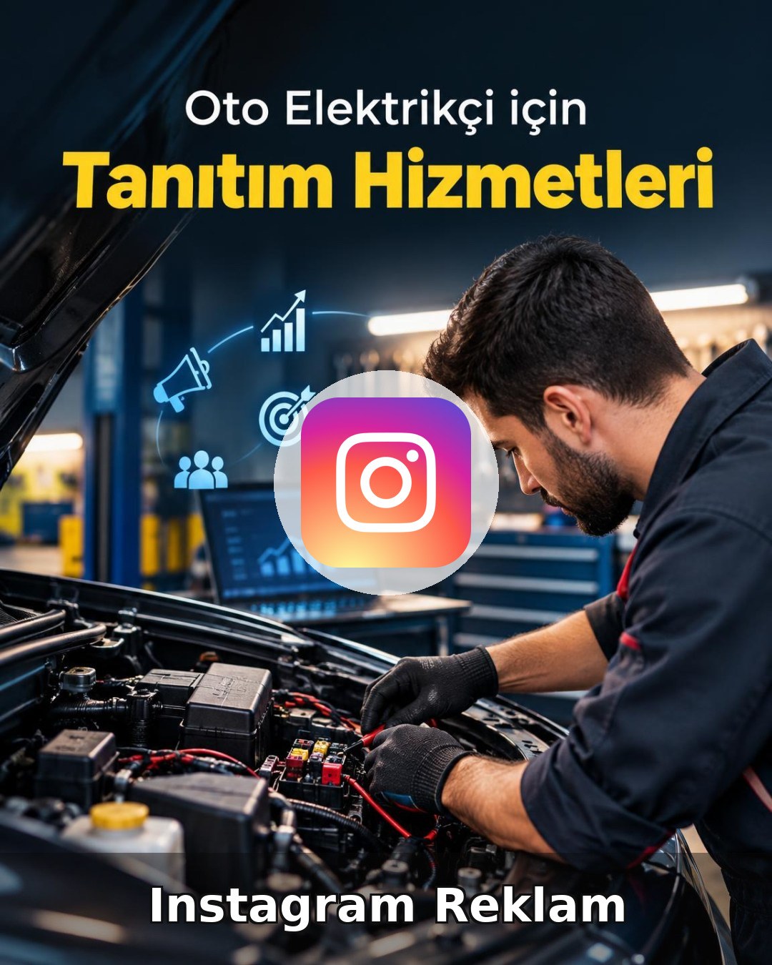 Oto Elektrik Instagram Reklam Yönetimi