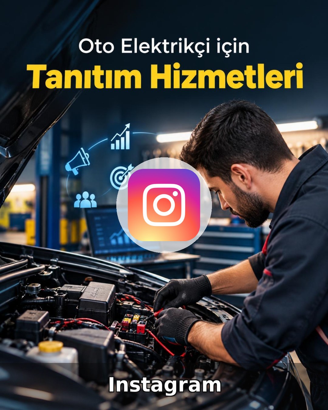 Oto Elektrik Instagram Yönetimi