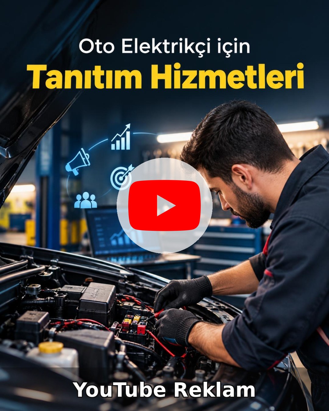 Oto Elektrik YouTube Reklam Yönetimi