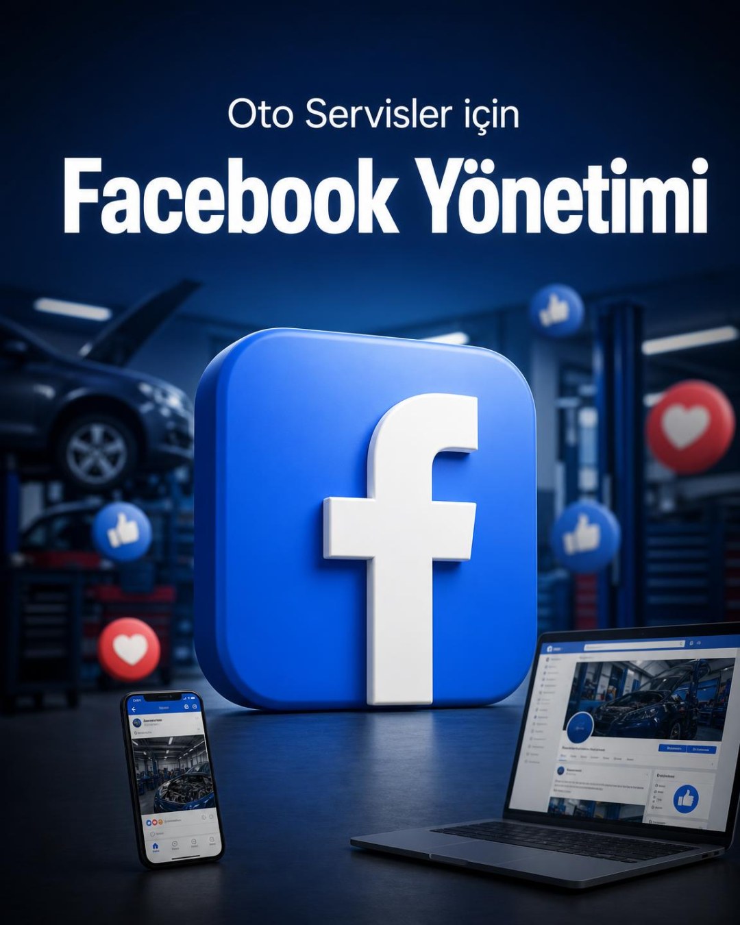 Oto Servis Facebook Yönetimi