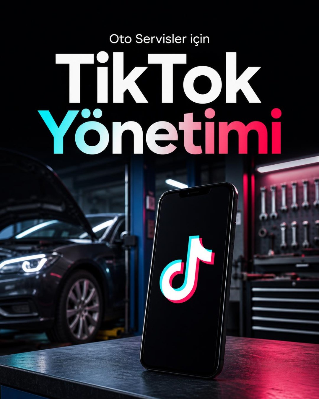Oto Servis TikTok Yönetimi