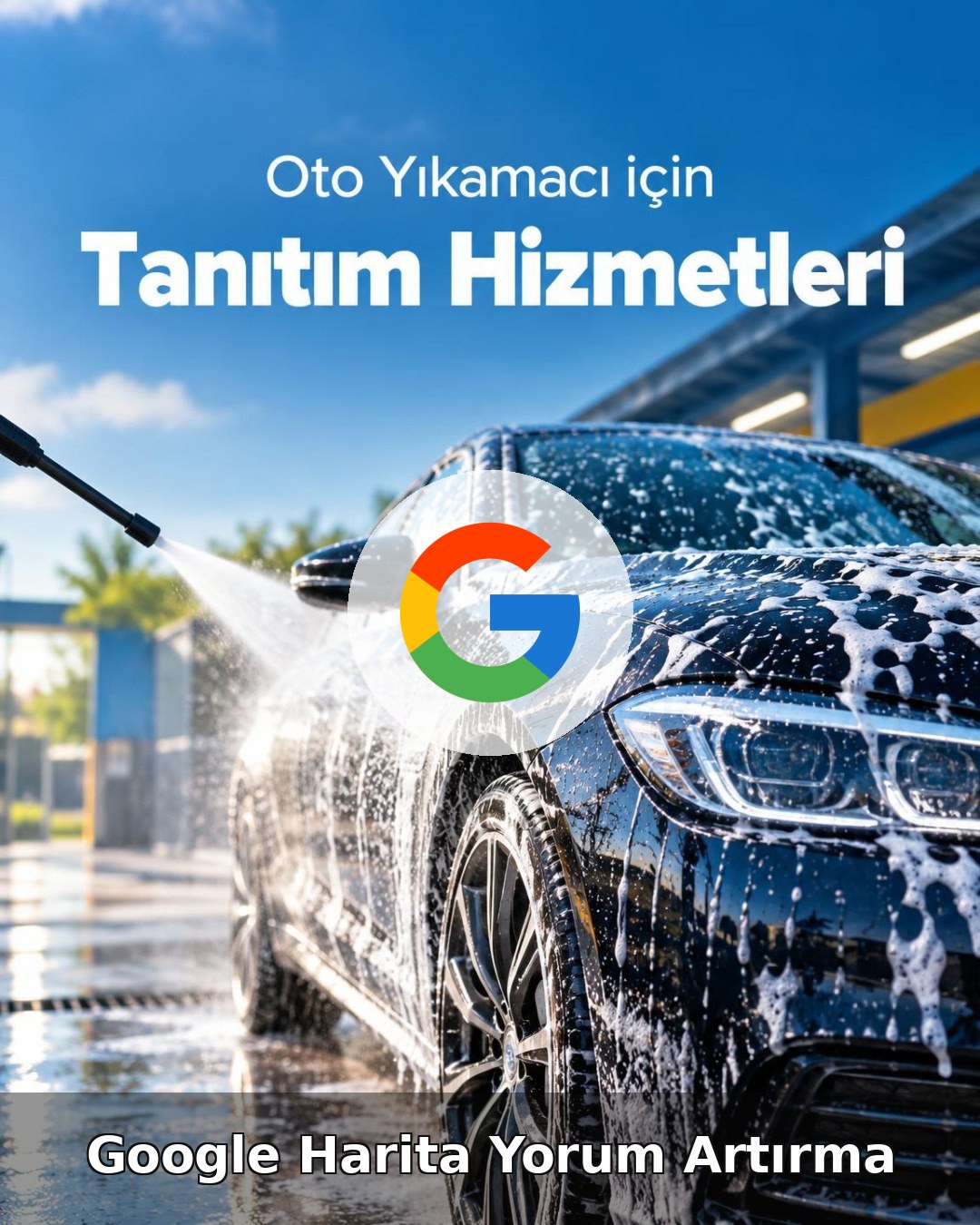 Oto Yıkama Google Harita Yorum Artırma