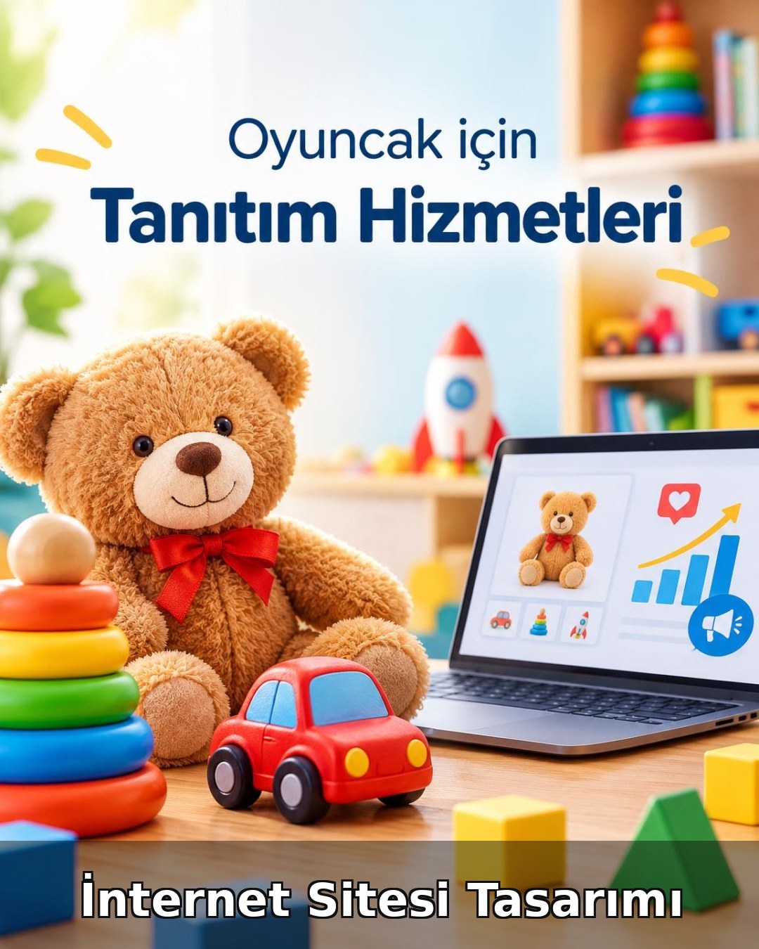 Oyuncak İnternet Sitesi Tasarımı (Web Tasarım)