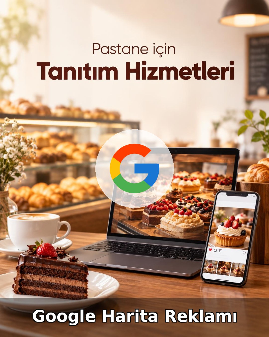 Pastane Google Harita Reklamı