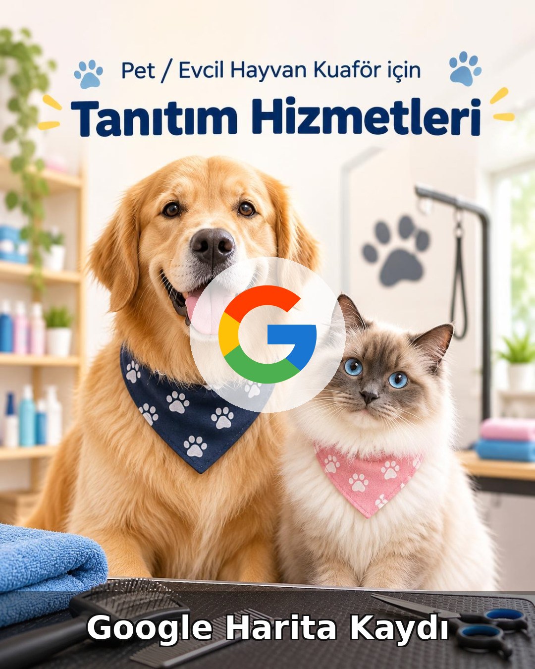 Pet / Evcil Hayvan Otel Google Harita Kaydı
