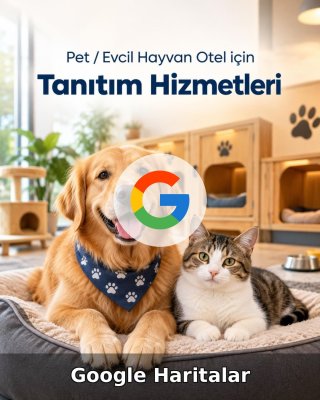 Pet / Evcil Hayvan Otel Google Harita Yönetimi