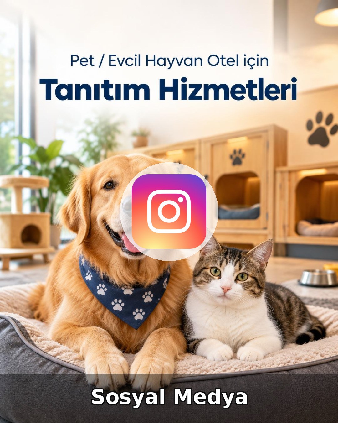 Pet / Evcil Hayvan Otel Sosyal Medya Yönetimi