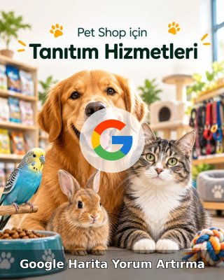 Pet Shop Google Harita Yorum Artırma