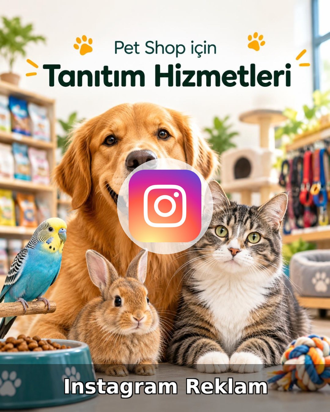 Pet Shop Instagram Reklam Yönetimi