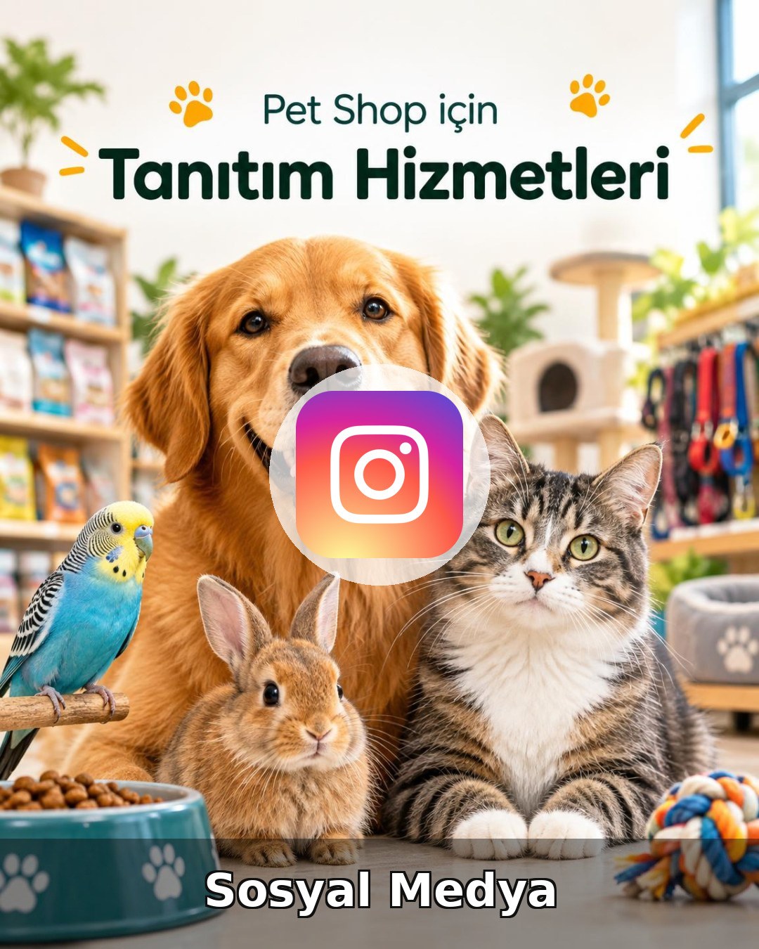 Pet Shop Sosyal Medya Yönetimi