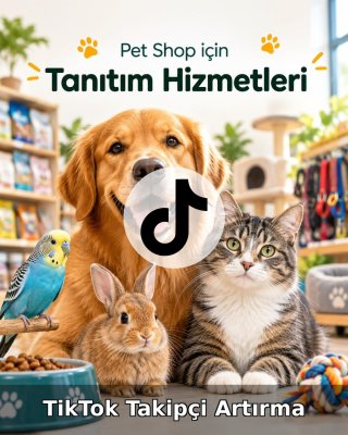 Pet Shop TikTok Takipçi Artırma