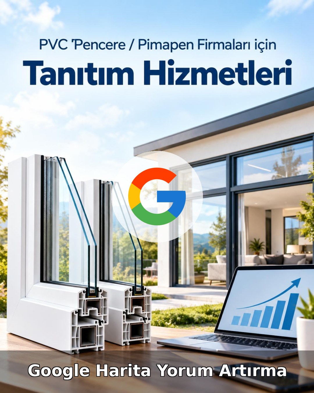 PVC Pencere / Pimapen Google Harita Yorum Artırma