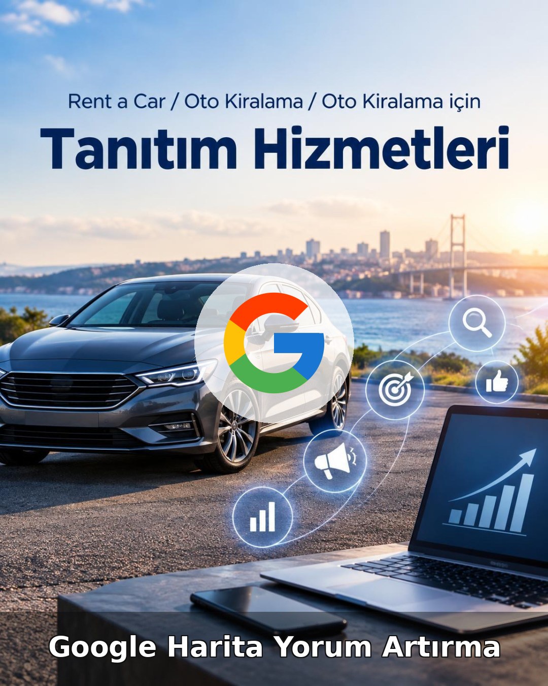 Rent a Car / Oto Kiralama Google Harita Yorum Artırma