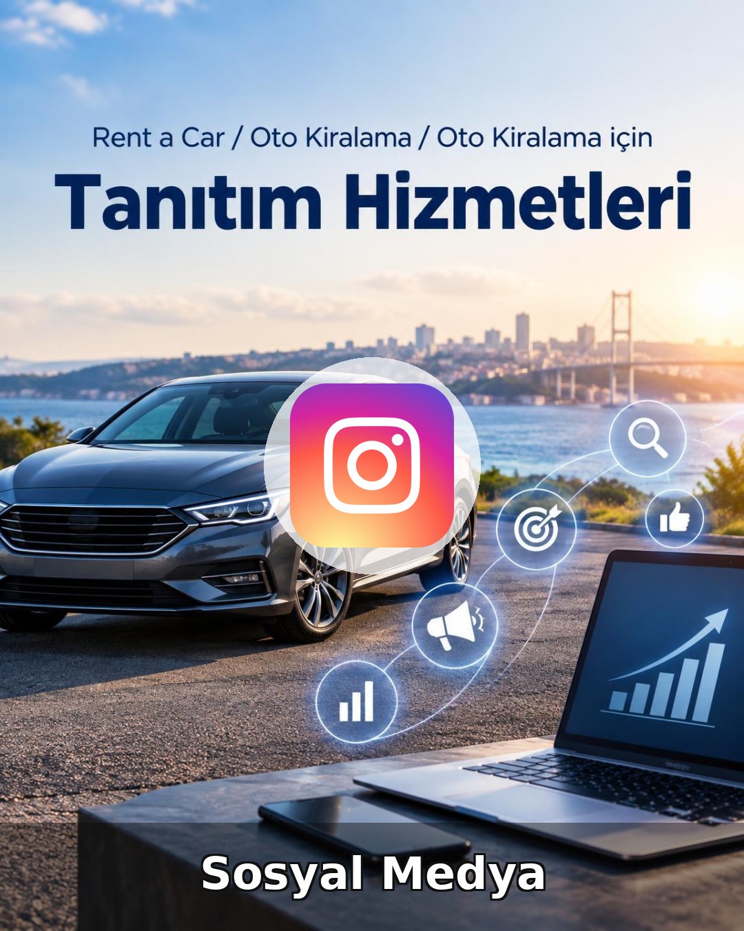 Rent a Car / Oto Kiralama Sosyal Medya Yönetimi
