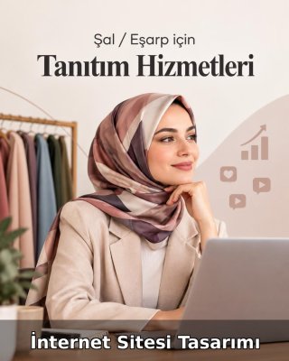 Şal / Eşarp İnternet Sitesi Tasarımı (Web Tasarım)
