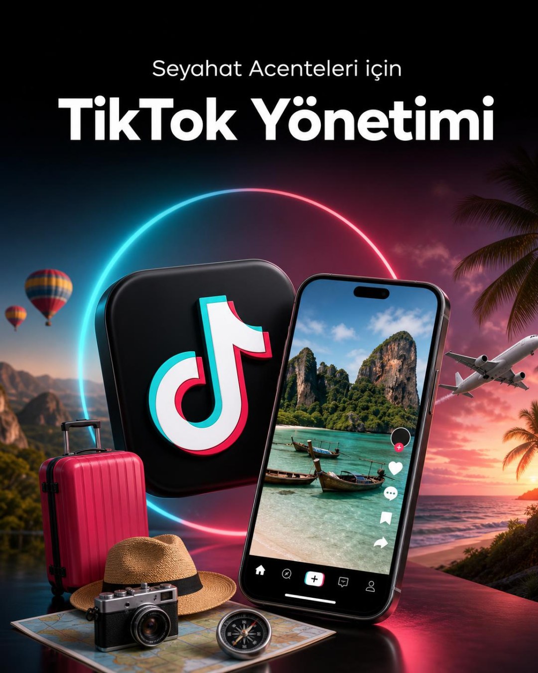 Seyahat Acentesi & Tur TikTok Yönetimi